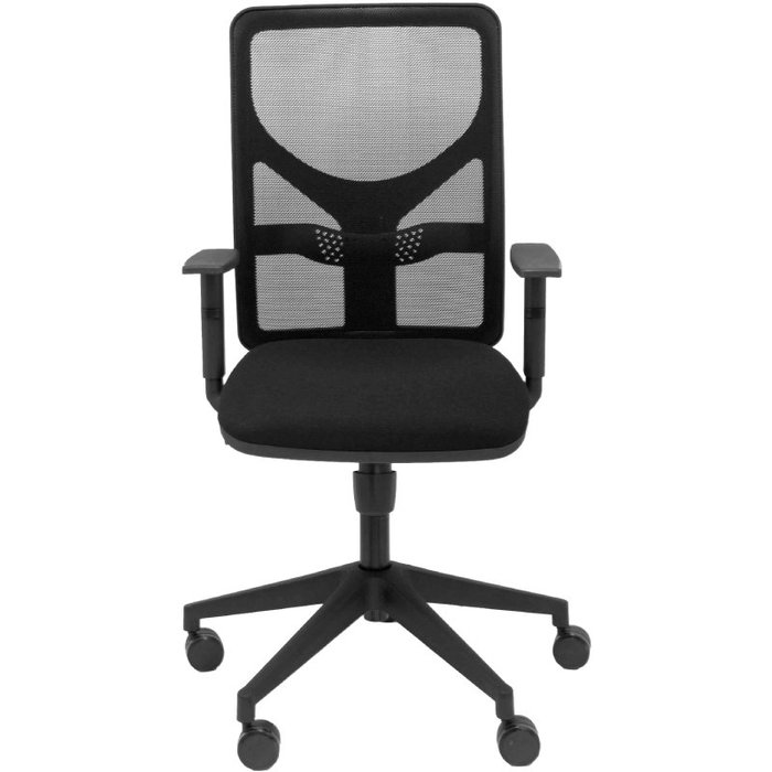 PIQUERAS Y CRESPO Silla de oficina Motilla con mecanismo Sincro y brazos regulables, Negro PIQUERAS Y CRESPO Silla de oficina Motilla con mecanismo Sincro y brazos regulables, Negro